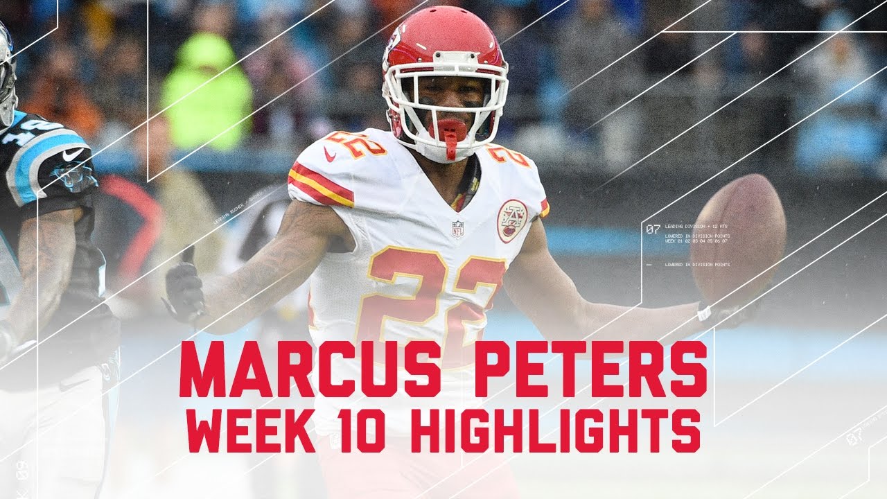 marcus peters huge day on defense chiefs vs panthers nfl week