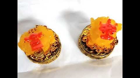 Bộ đôi tượng cóc và tì hưu có đế xoay D10 cm