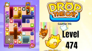Drop The Cat Level 474 Walkthrough Solution 