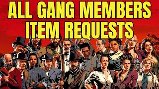 Ultimate Guide To Finding Gang Members Requested Items In Rdr2