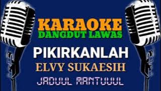 KARAOKE DANGDUT LAWAS//PIKIRKANLAH//ELVY SUKAESIH//JADUL MANTUUUL