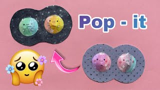 Pop it Yapımı - Kağıttan Pop it Nasıl Yapılır - DIY Pop it Fidget