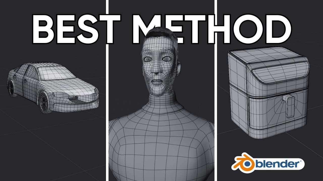 The BEST Way To Create 3D Models For BEGINNERS | BLENDER GUIDE - YouTube