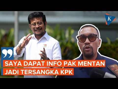 Nasdem Respons Kabar Mentan Syahrul Yasin Limpo Jadi Tersangka KPK