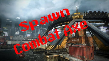 Cargo Spawn Combat Axe Across Map