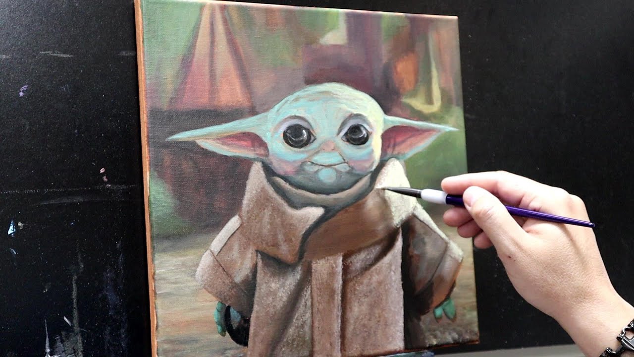 Paint Baby Yoda While Sipping a Pint – NBC Los Angeles