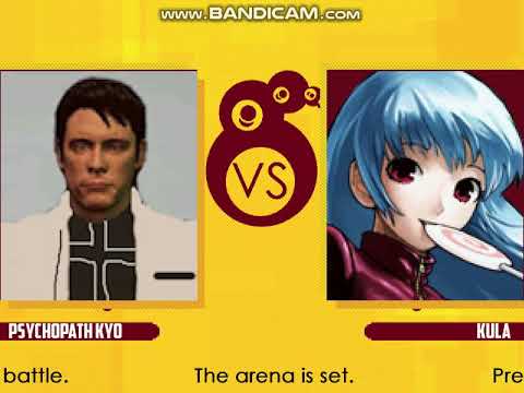 M U G E N Single Psychopath Kyo VS Kula Diamond Rematch