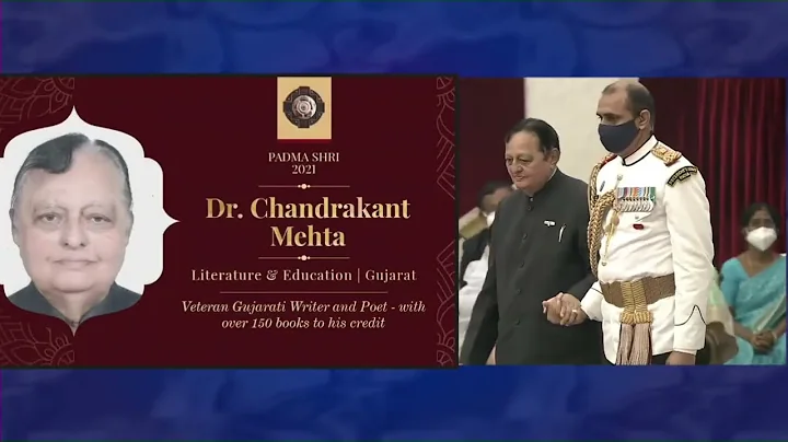 President Kovind presents Padma Shri to Dr Chandra...