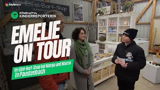 #EifelDreiTV #Kinderreporterin Emelie im Eifel-Barf-Shop