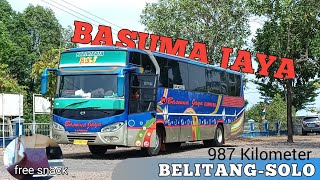 Paling murah Dan Paling Tua Di Rute Nya ❗❗❗||Trip Report Bus Basuma Jaya(Belitang-Solo) Episode 1