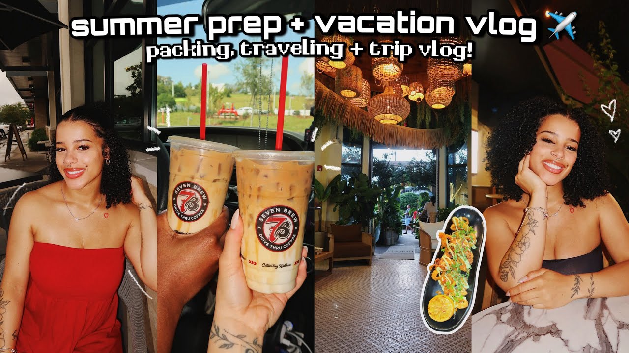 summer trip prep + vacation vlog! travel to florida with me ✈️