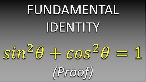 sin^2x+cos^2x=1 Proof |Mad Teacher