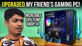 Dost ka Gaming PC Upgrade Kiya! 🥶 Incredible GPU Temp Drop!
