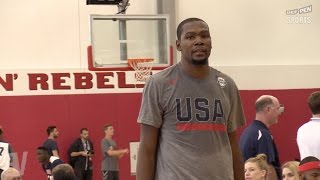 Kevin Durant USA Training Las Vegas Full Highlights | Team USA at UNLV July 2016