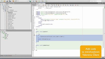 Valentina for Java ADK with Tomcat