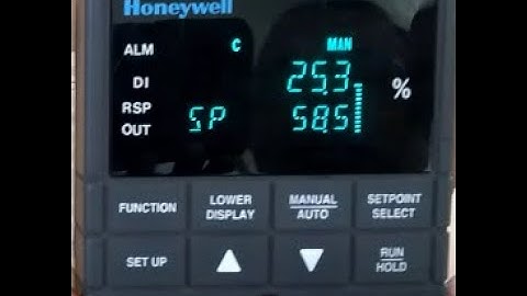 Honeywell UDC 3000 Controller Configuration  Part 1