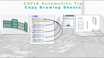 CATIA Automation Tip - Copy Drawing sheets
