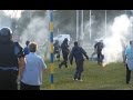 Dinamo Zagreb - Juventus Bad Blue Boys vs Juventus Ultras and police