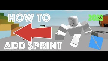 How to Add Sprint to Your Game! | ROBLOX Studio