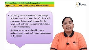 The Three Basic Propagation Mechanism - Mobile Radio Propagation - Mobile Communication