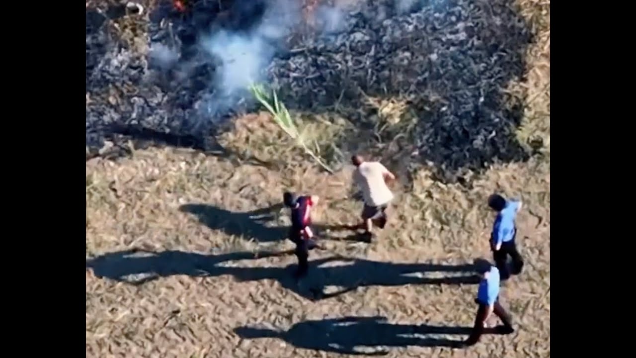 Tortora, piromane beccato dai carabinieri e dal drone in flagranza