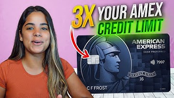 How To Get A HUGE Credit Limit Increase From American Express