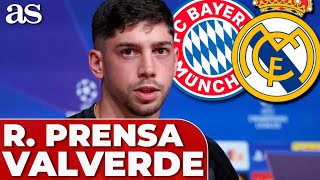 BAYERN - REAL MADRID | Fede VALVERDE, RUEDA PRENSA COMPLETA | Champions League