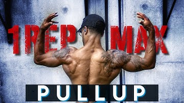 My MAX WEIGHTED PULLUP Test!
