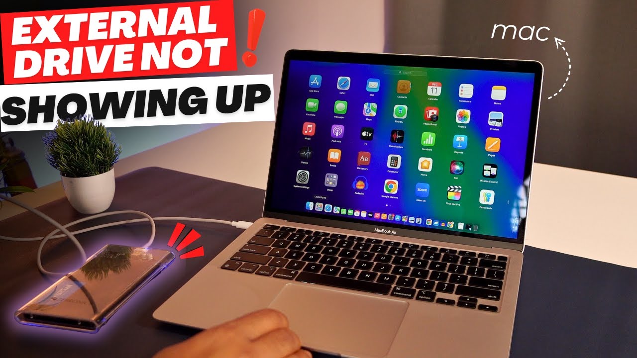 How to Fix External Hard Drive Not Showing Up on Mac? in 2 Minutes ...