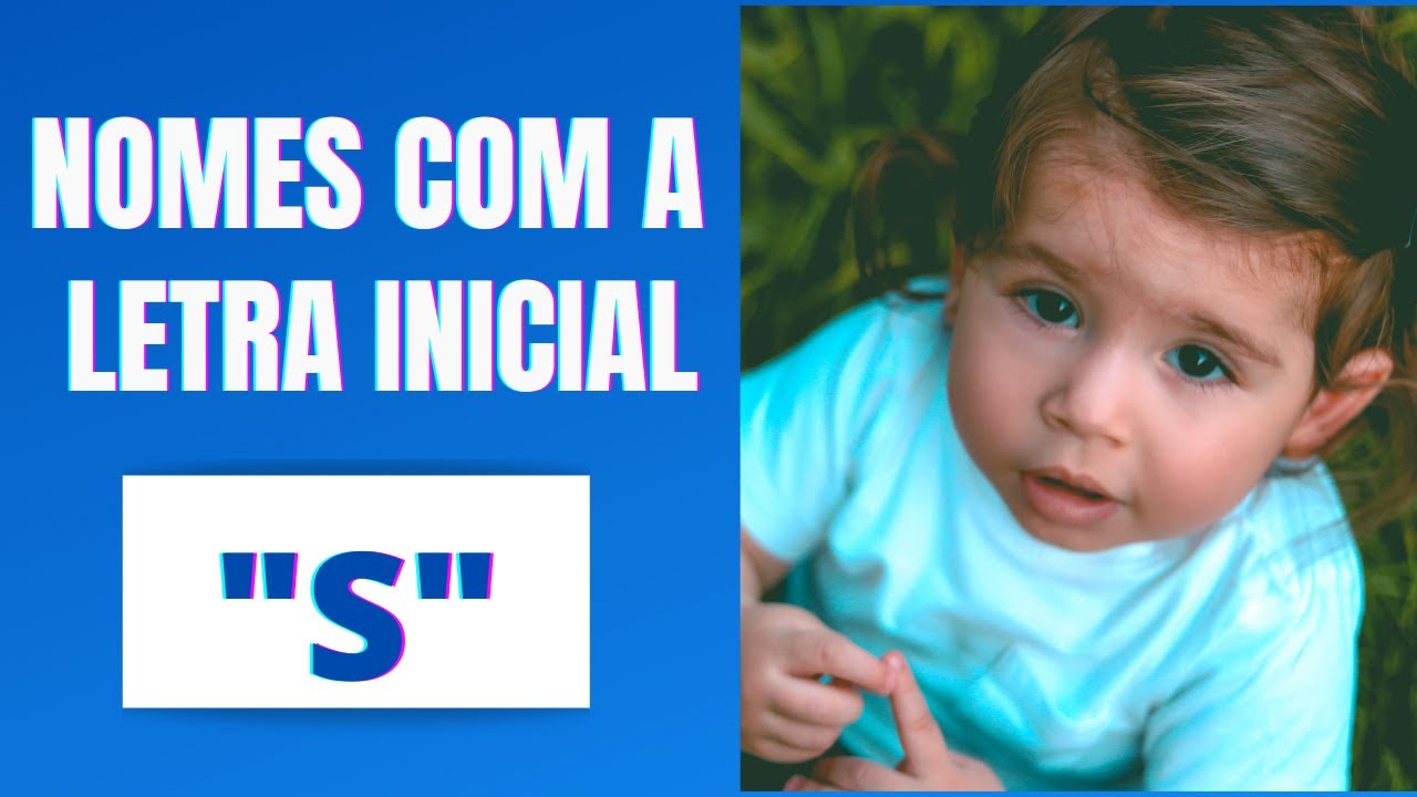 NOMES MASCULINOS COM A LETRA INICIAL S E SEUS SIGNIFICADOS - YouTube