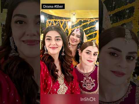 ڈرامہ شیر کاسٹ شوٹنگ پر Ytshorts Shorts Youtubeshorts Feedshorts