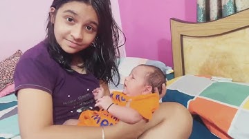 Priyanshi didi ke Math Exam Acha Gaya |Vlog#723 |#babinayoutuber #learnwithpriyanshi