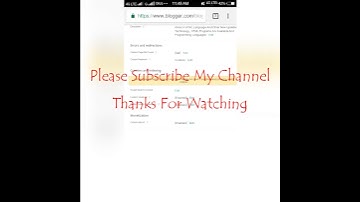How To Use Custom Robots Header Tags | Blogger