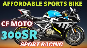 Cf Moto 300sr Sport Racing Detailed Look Youtube