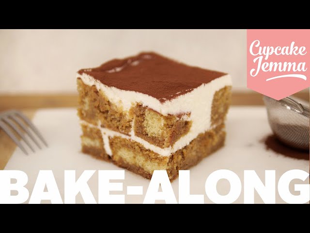 Delicious Tiramisu Bakealong! | Cupcake Jemma