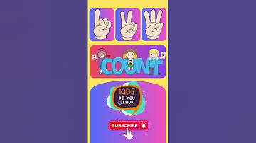 Learn Finger Counting for Kids👦👧& Toddlers👶 ☝️✌️👌🫶👀#shorts #viral #fingercounting #youtubeshorts 😱