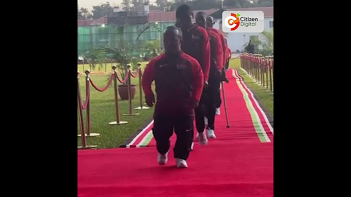 President Ruto flags off the National Olympics Games Team, State House, Nairobi