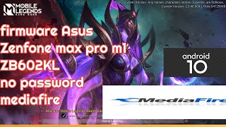 firmware asus zenfone max pro m1 ZB602KL android 10 build 438 (full tutorial)