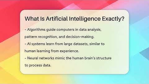 What Is Artificial Intelligence Exactly? - The SciFi Reel