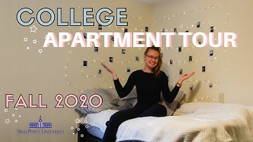 COLLEGE APARTMENT/DORM TOUR ☆ sophomore fall 2020 ☆ High Point University Room Tour
