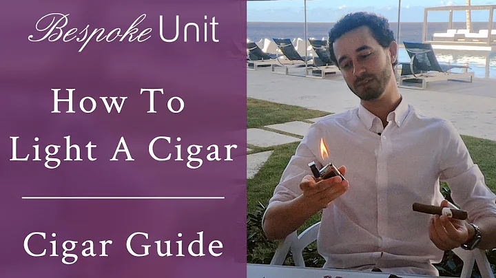 How To Cut & Light A Cigar: Davidoff's Klaas Kelne...