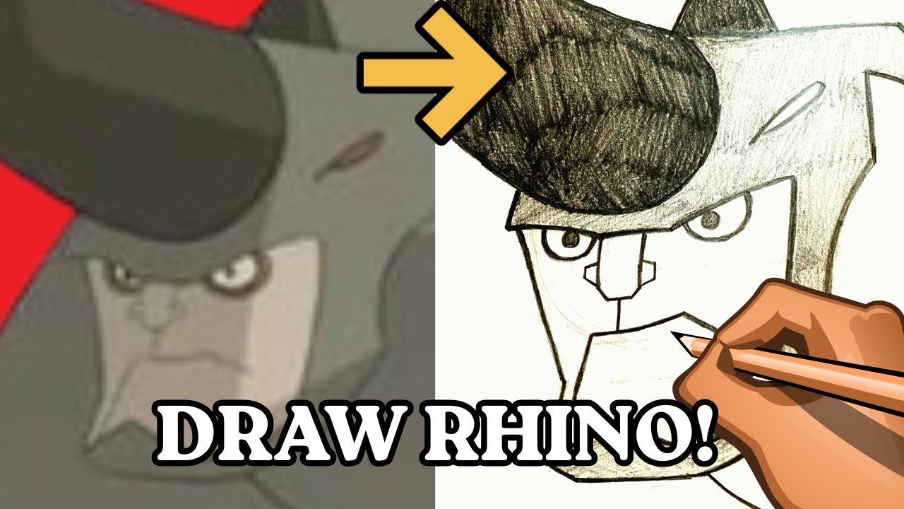 How to Draw Rhino (Marvel) - YouTube