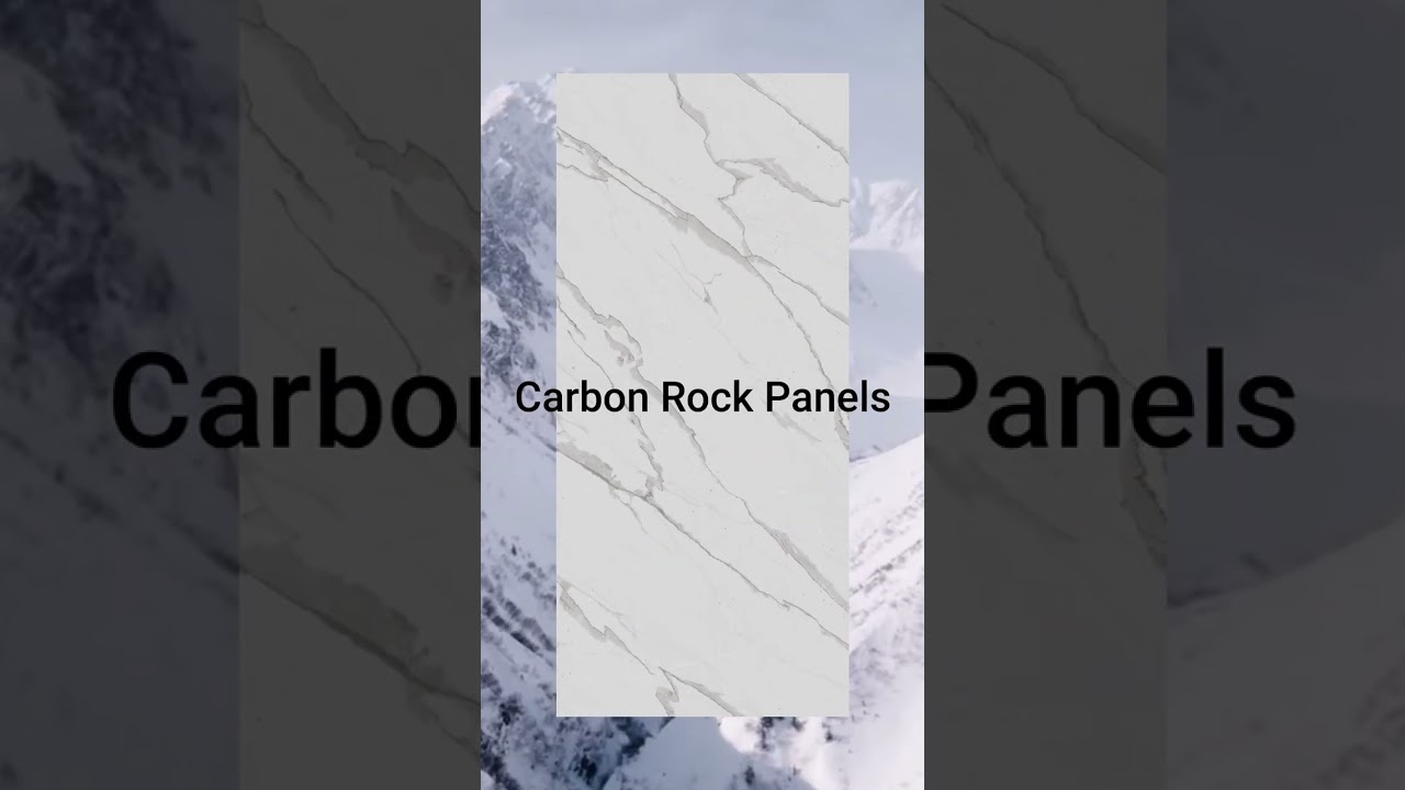 Fast House Design, Carbon Rock Panels