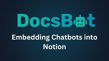 Embedding Custom Chatbots into Notion