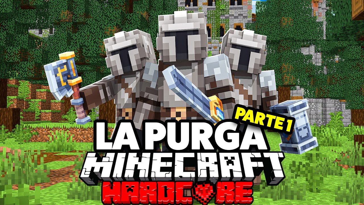100 Jugadores Simulan una Purga Medieval en Minecraft | Parte 1