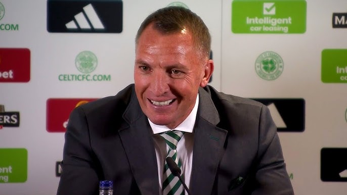 'I've signed for 3 years & I GUARANTEE I'LL BE HERE FOR 3 YEARS!' | Brendan  Rodgers Celtic unveiling - YouTube