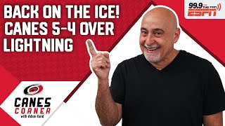 Download Lagu Carolina Hurricanes hold off Tampa Bay Lightning, 5-4 MP3