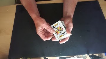Ambitious Card Routine (A.C.R). Performance and tutorial. Card Tricks.