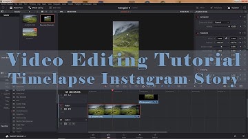 Video Editing Tutorial - Creating a Timelapse Instagram Story