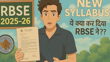 Will RBSE books change completely in 2025-26? RBSE Books Changed for 2025-26! Students MUST Know ...